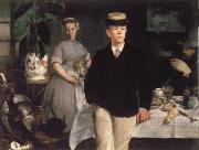 Edouard Manet Pinakothek new the Fruhstuck in the studio oil on canvas